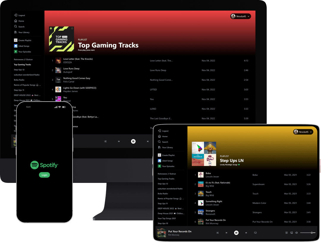Muzyk - A Spotify Clone
